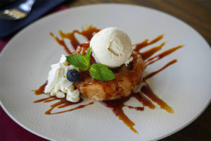 Tarte Tatin au restaurant le bord du lac cholet