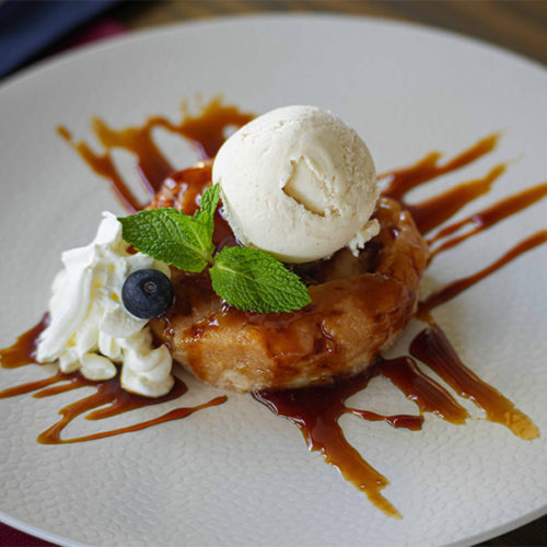 Tarte Tatin au restaurant le bord du lac cholet